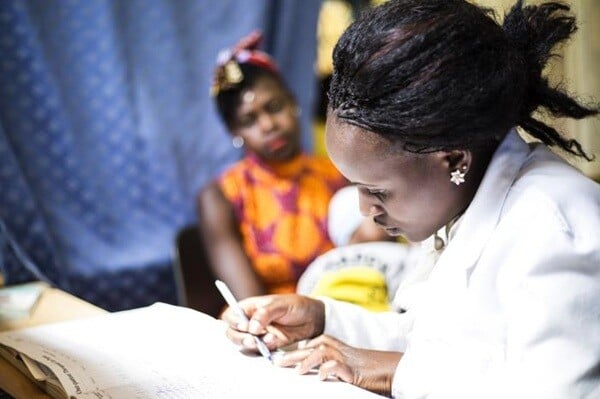A lab in Kenya supported by U.S. CDC capacity-building activities.
